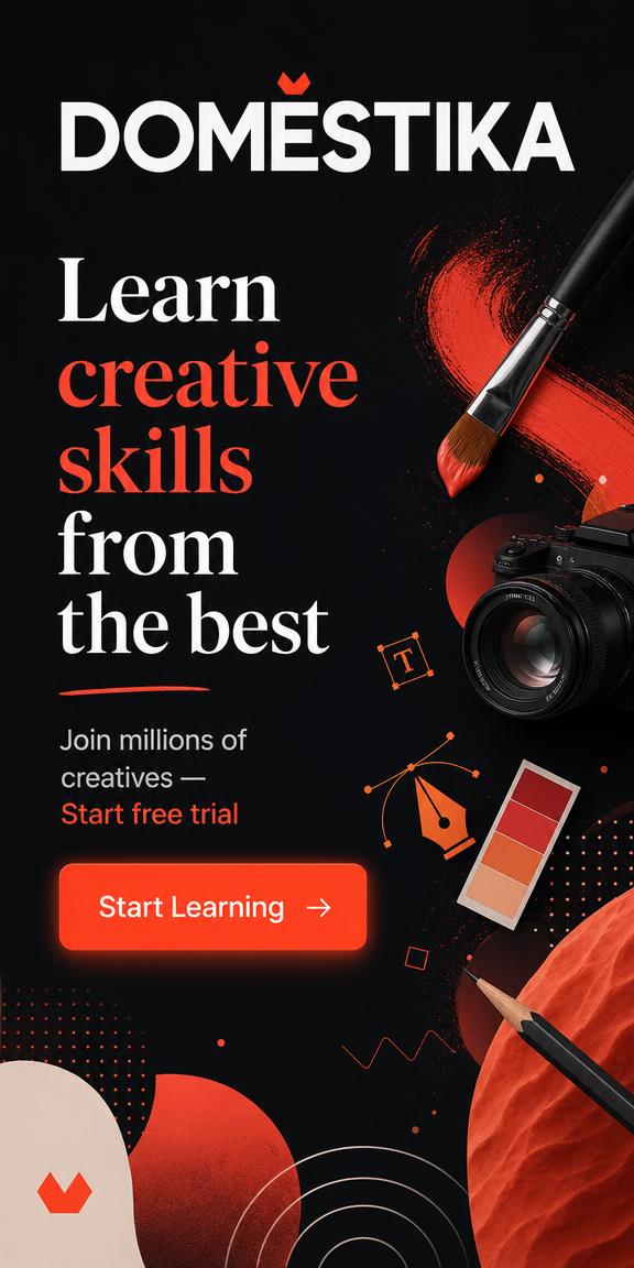 Domestika promotional banner